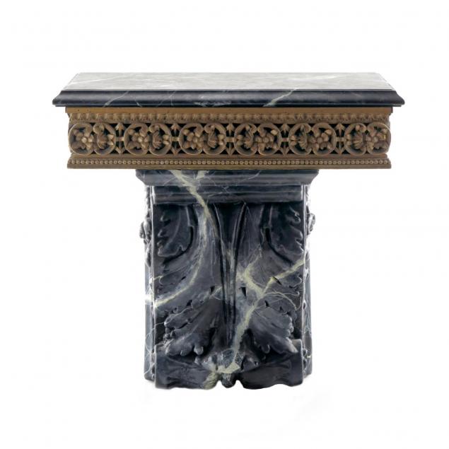 classical-faux-marble-bracket-shelf