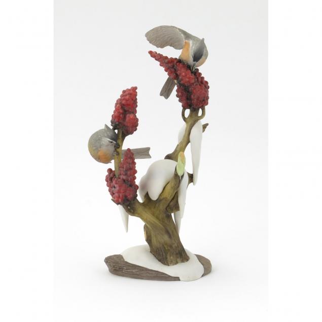 boehm-porcelain-tufted-titmouse-double-figural