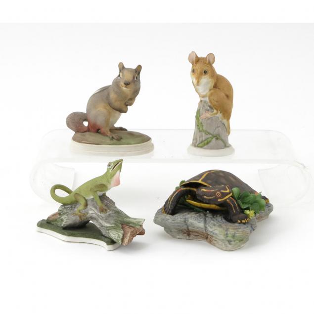 four-boehm-porcelain-animals