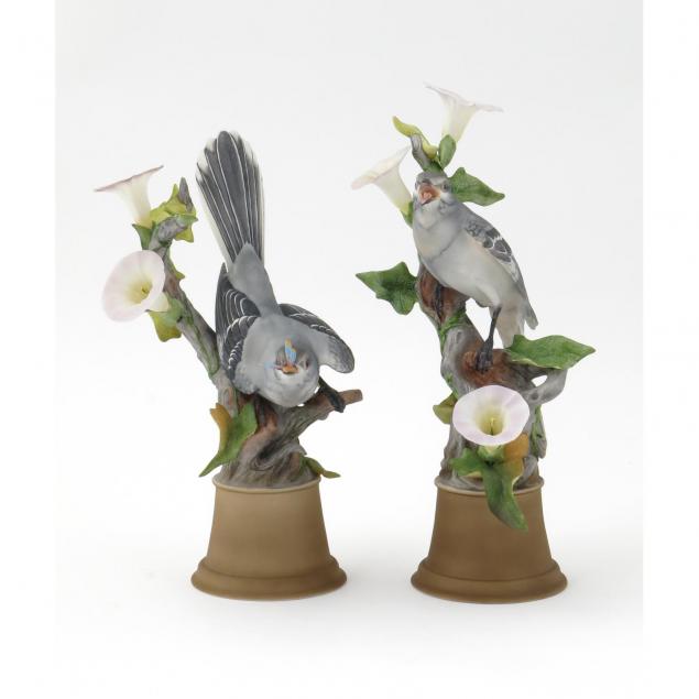 boehm-porcelain-pair-mockingbirds