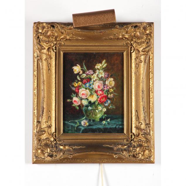 mid-century-still-life-of-flowers