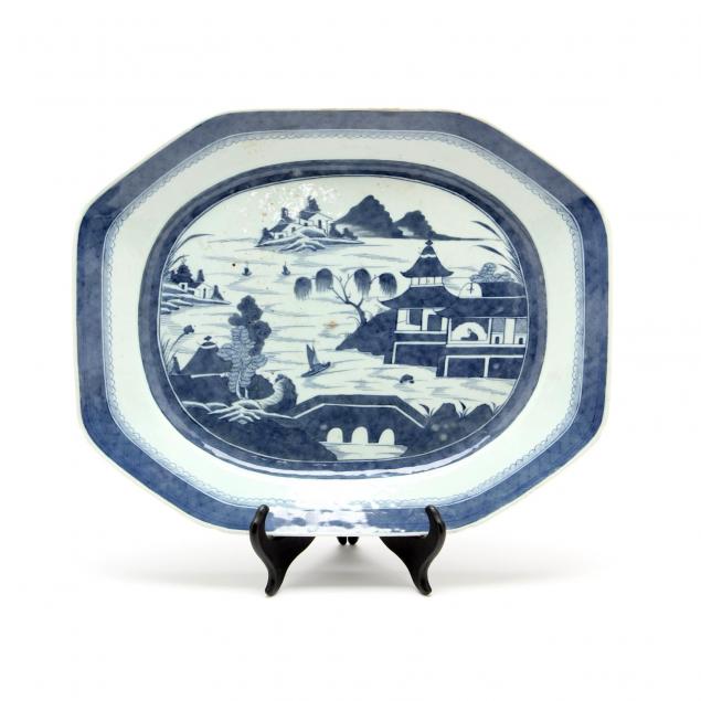 chinese-export-canton-porcelain-serving-platter