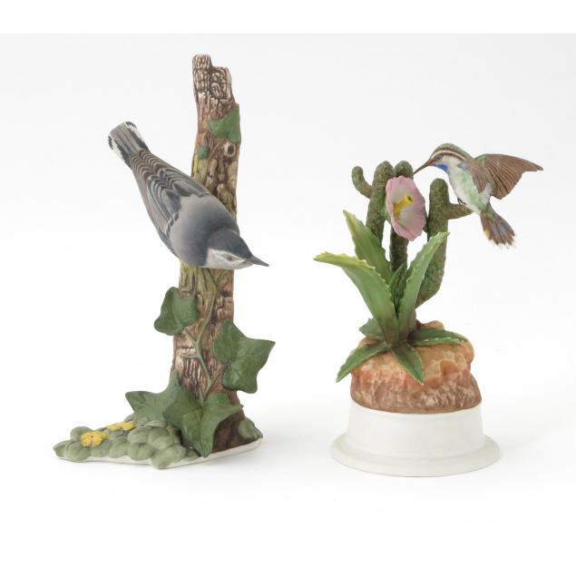 boehm-porcelain-two-bird-figurals