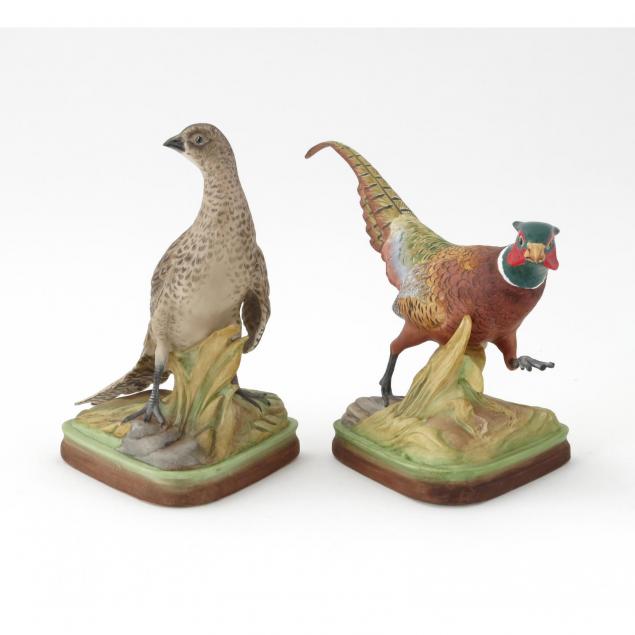 boehm-porcelain-ringneck-pheasant-pair