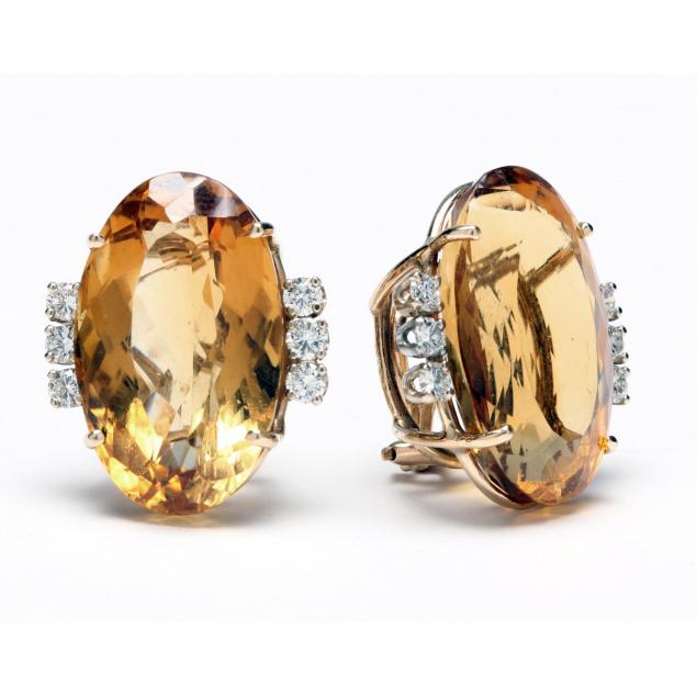14kt-citrine-and-diamond-earrings