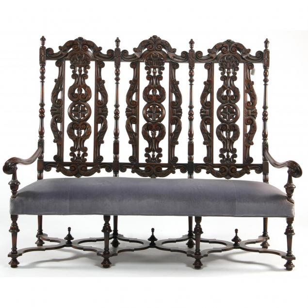william-and-mary-style-carved-settle