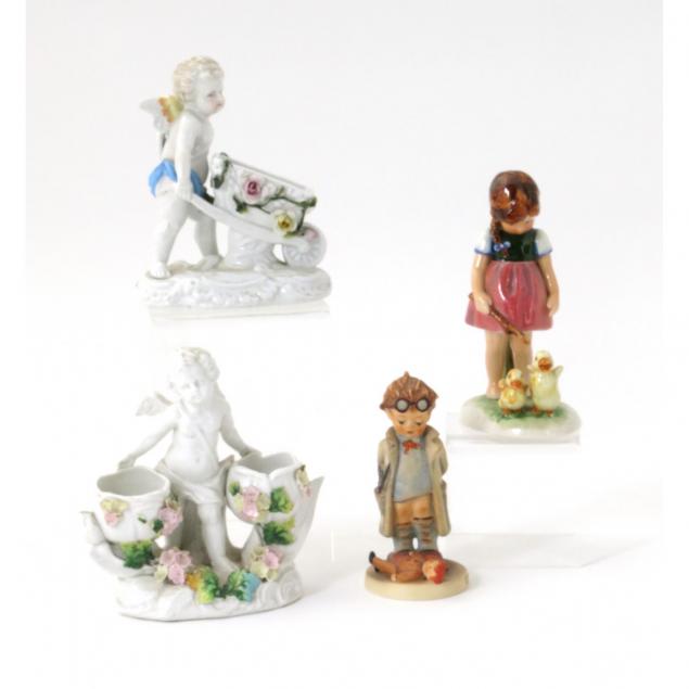 group-of-continental-porcelain-figures