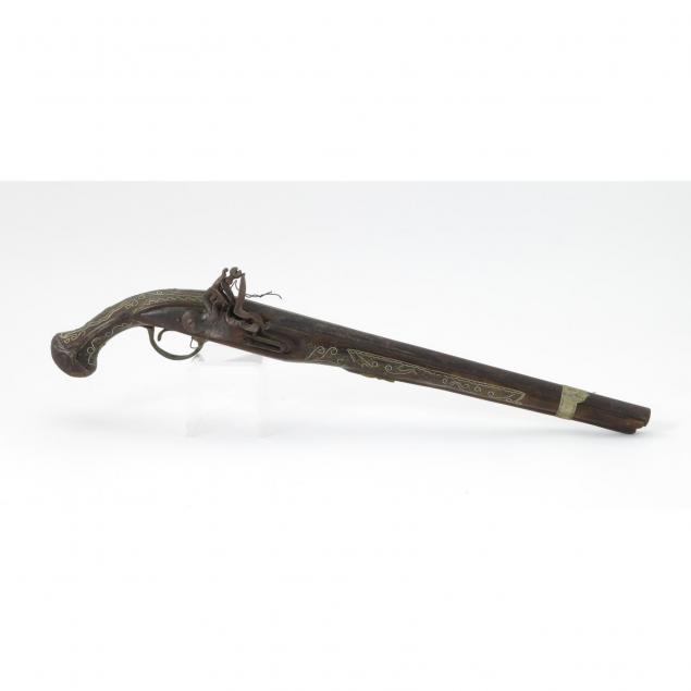 large-near-eastern-flintlock-pistol