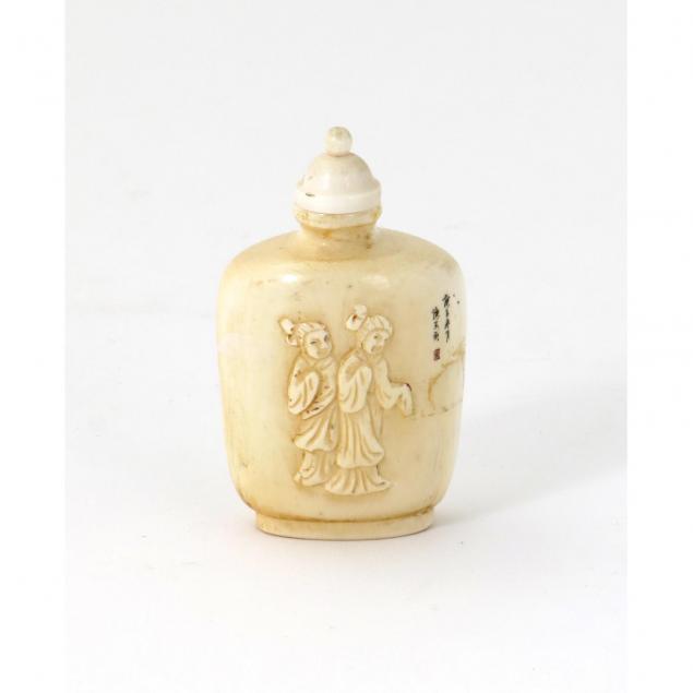 chinese-carved-ivory-snuff-bottle