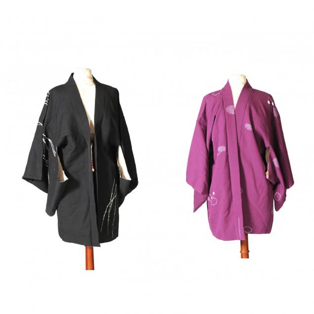 two-japanese-kimonos