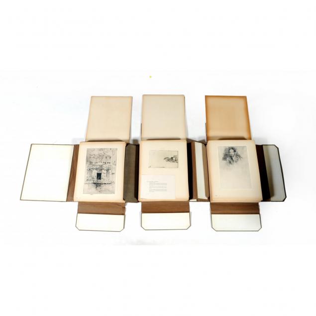 large-portfolio-of-whistler-etchings