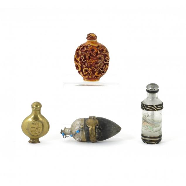 four-chinese-snuff-bottles