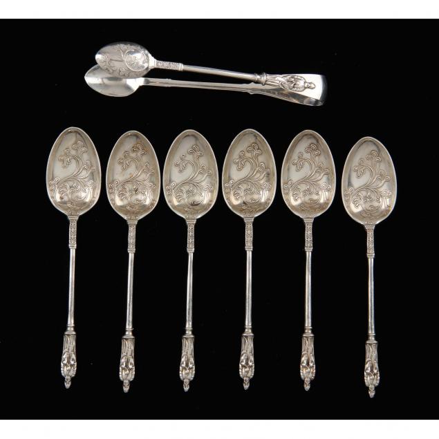 set-of-sterling-silver-apostle-spoons-by-mappin-webb