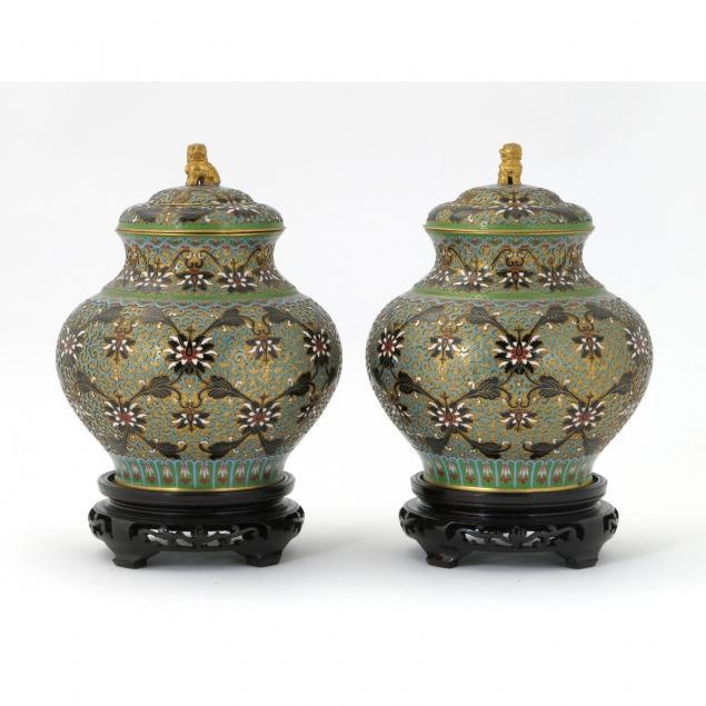 pair-of-chinese-jingfa-cloisonne-covered-jars
