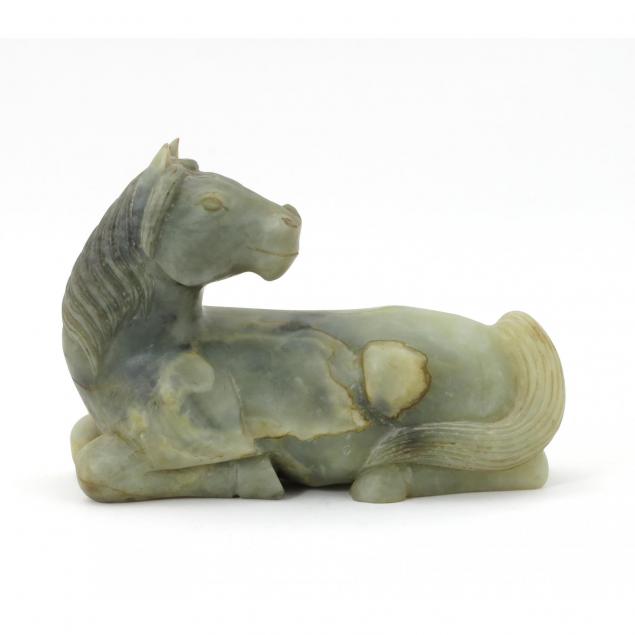 chinese-hard-stone-carved-horse