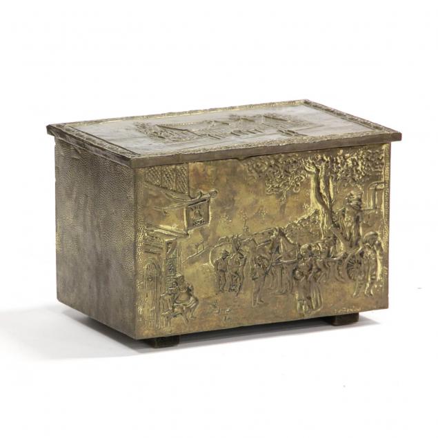 english-19th-century-brass-kindling-box