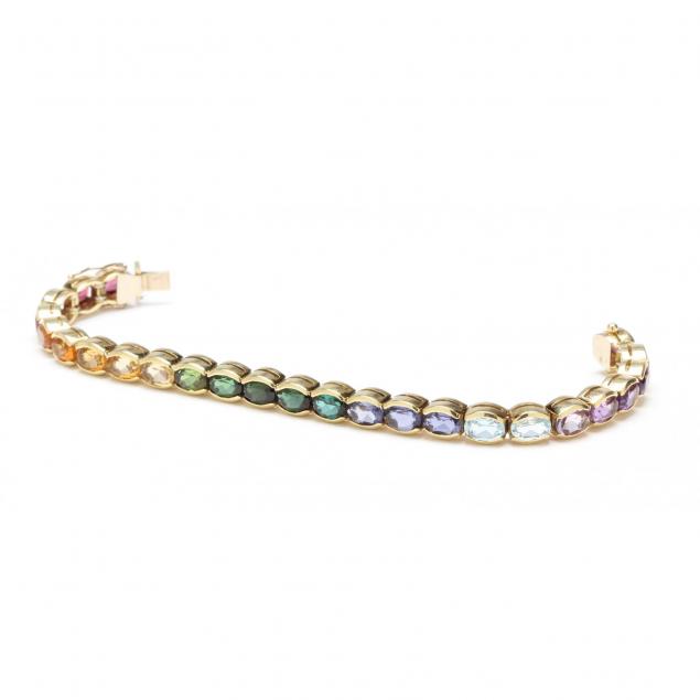 18kt-multi-gemstone-bracelet