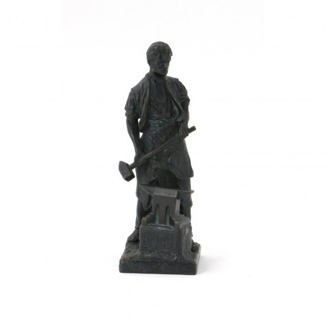 bronze-figure-of-a-blacksmith
