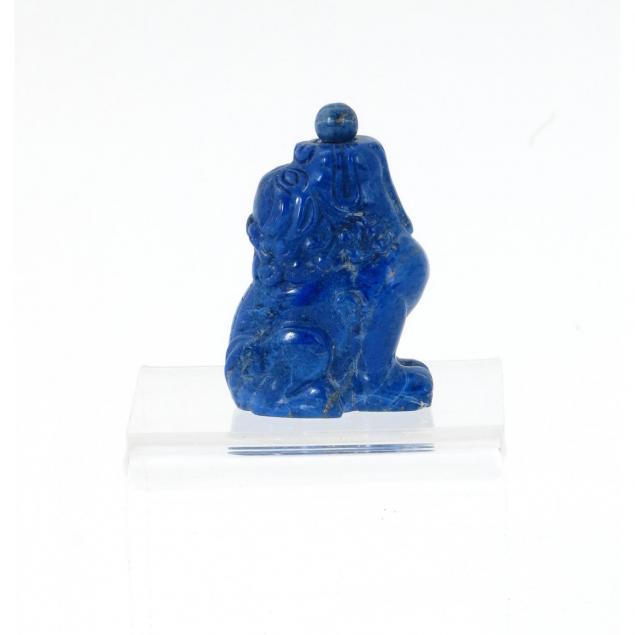 carved-lapis-foo-dog-snuff-bottle