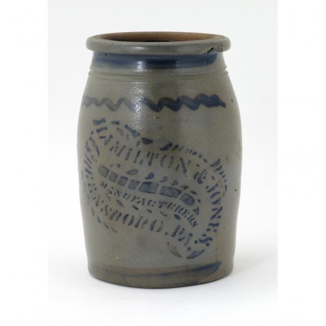 hamilton-jones-pennsylvania-stoneware-crock