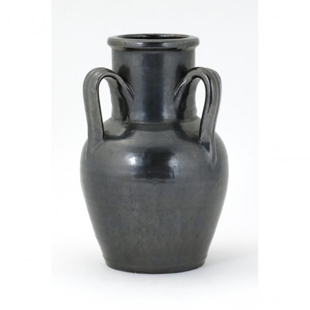 early-nc-pottery-triple-handled-vase