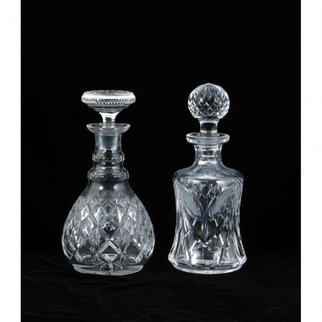 two-cut-crystal-decanters