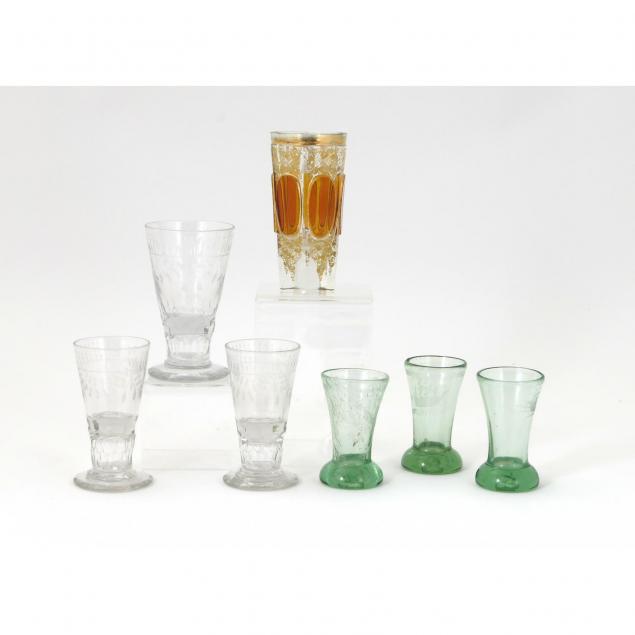 seven-19th-century-drinking-glasses