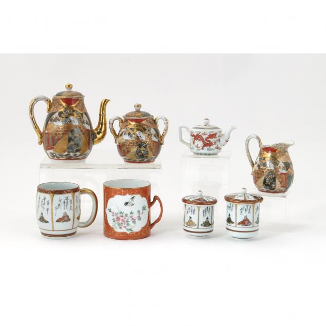 group-of-asian-porcelains