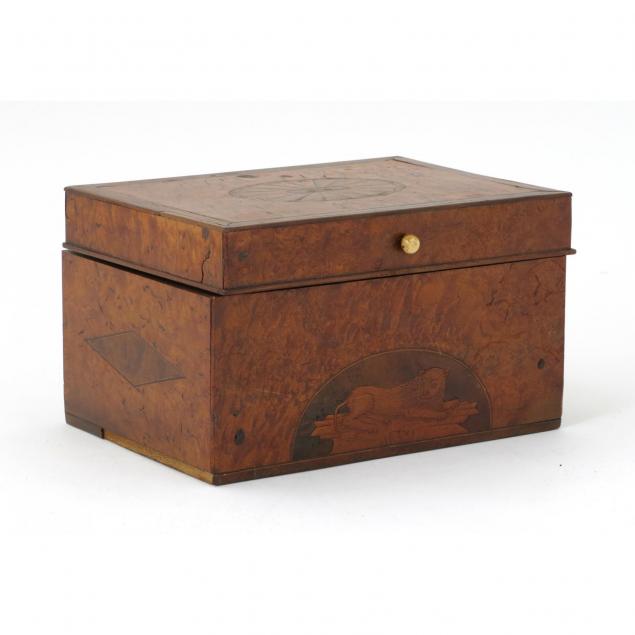 english-burlwood-tea-caddy