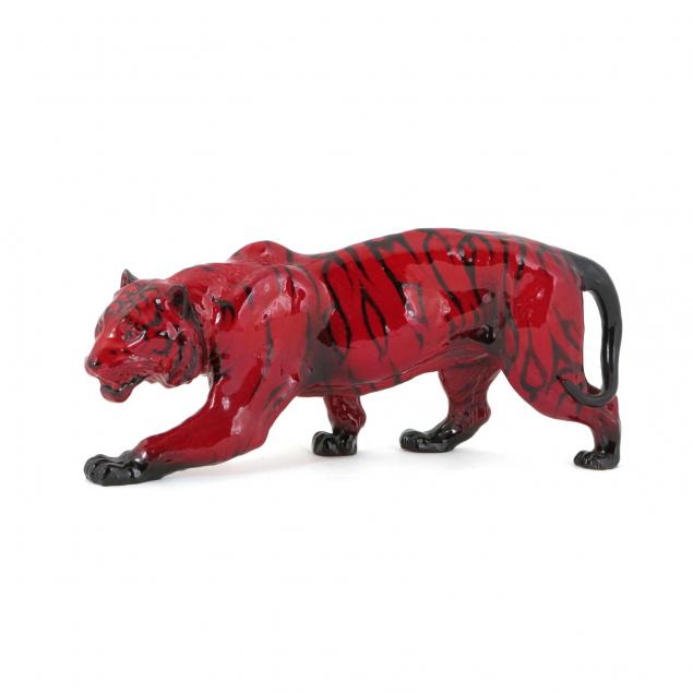 royal-doulton-flambe-stalking-tiger