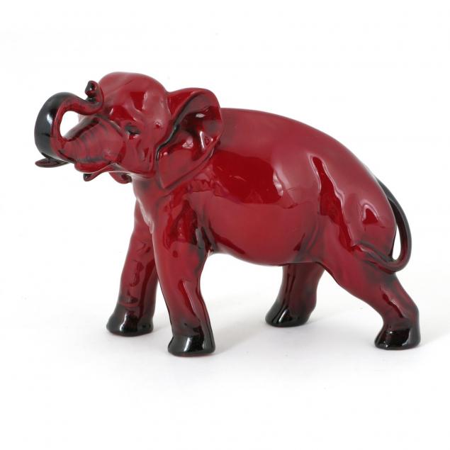 royal-doulton-flambe-elephant