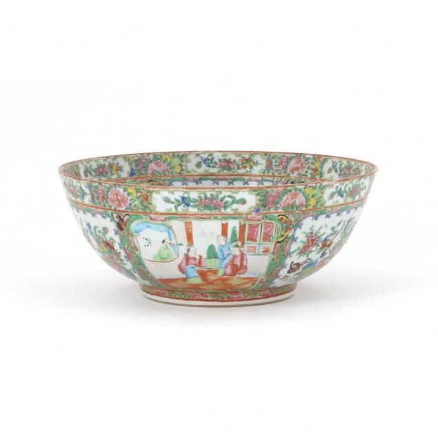 chinese-export-rose-medallion-punch-bowl