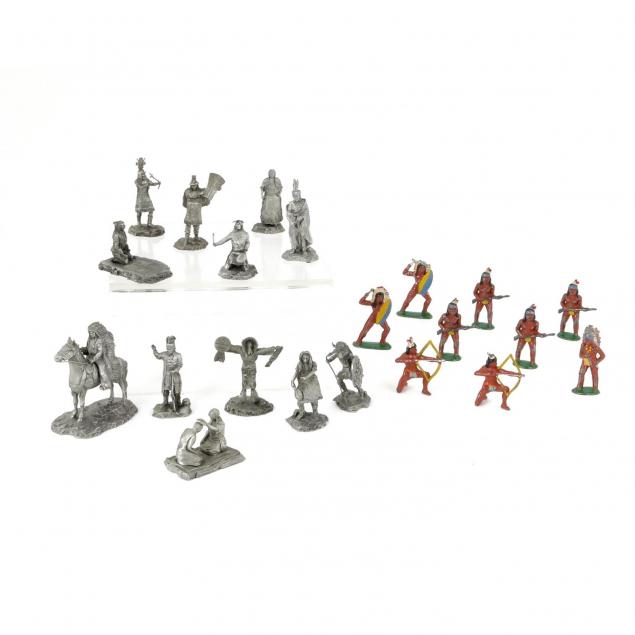 group-of-miniature-indian-figures
