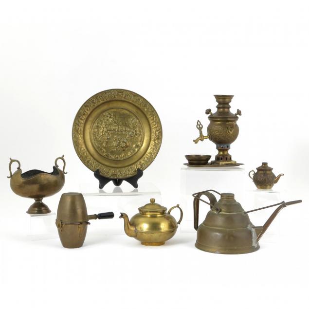 group-of-antique-brass