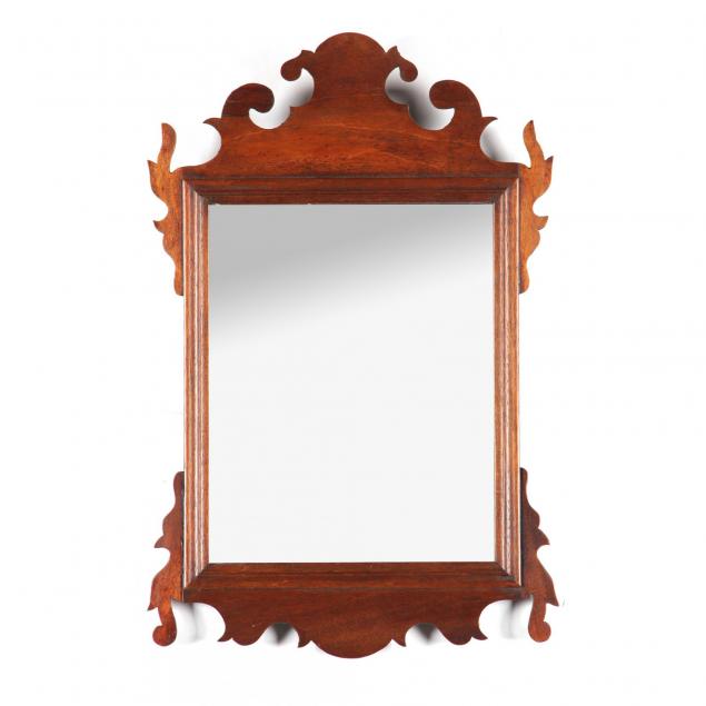 antique-chippendale-style-diminutive-wall-mirror