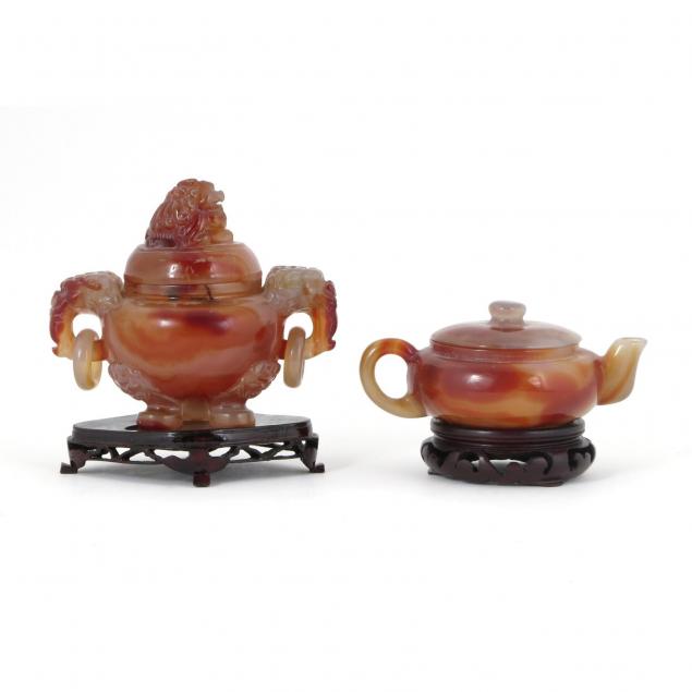 two-chinese-agate-decorative-vessels