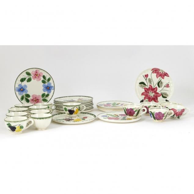 blue-ridge-pottery-dessert-set