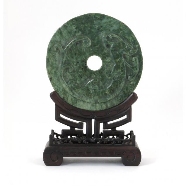 chinese-jade-bi-disc-on-stand