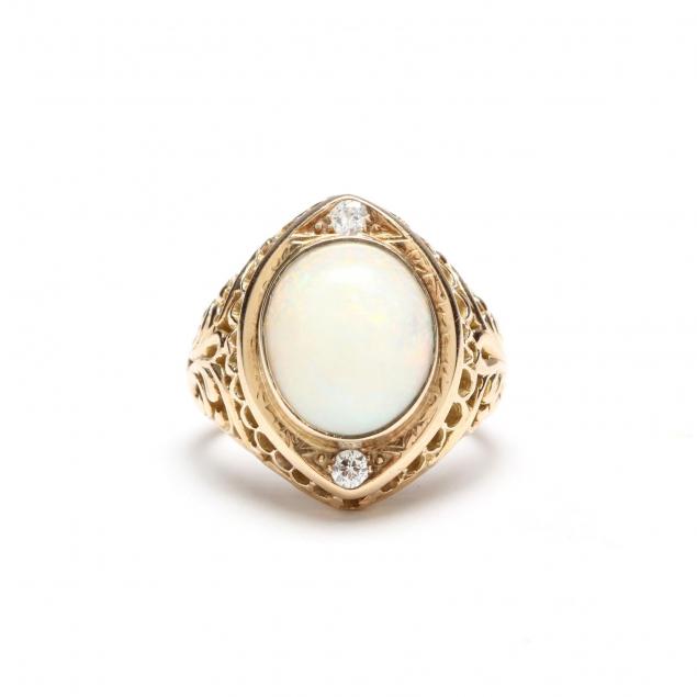 vintage-14kt-opal-and-diamond-ring