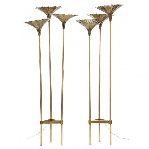 italian-pair-of-brass-torchiere-lamps
