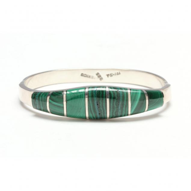 mexican-sterling-and-malachite-bracelet