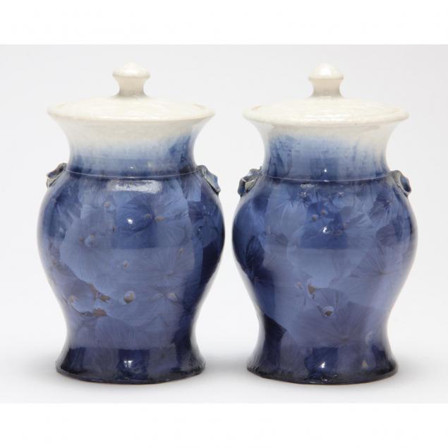 pair-of-phil-morgan-apothecary-jars