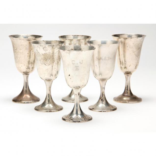 an-assembled-set-of-sterling-silver-goblets