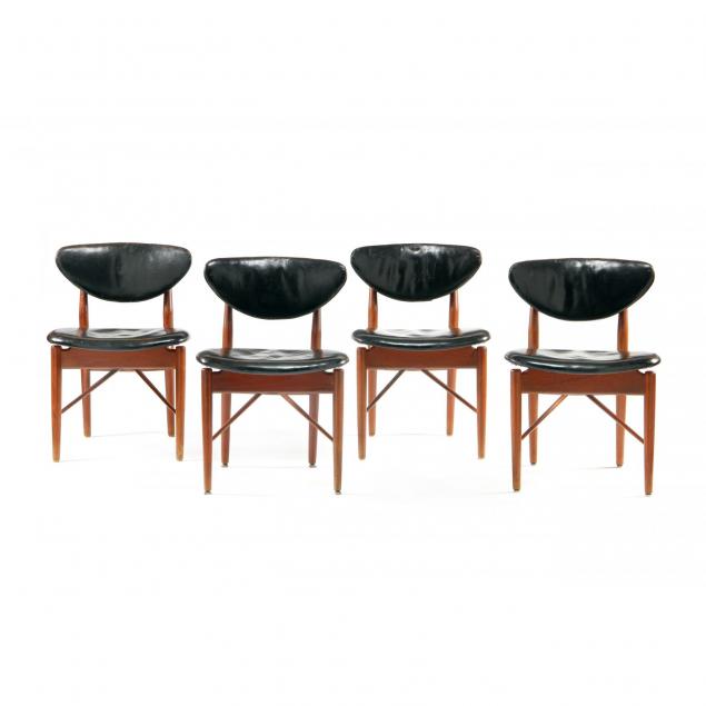 finn-juhl-set-of-four-chairs