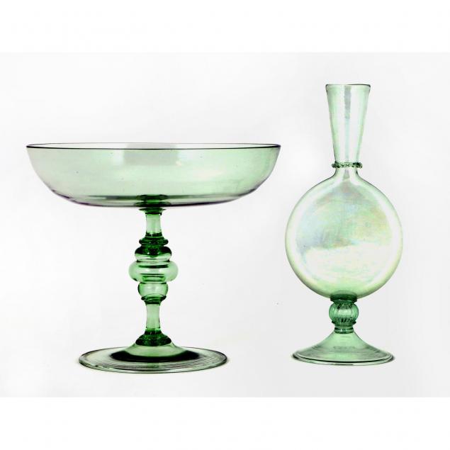 two-pieces-of-blown-venetian-glass