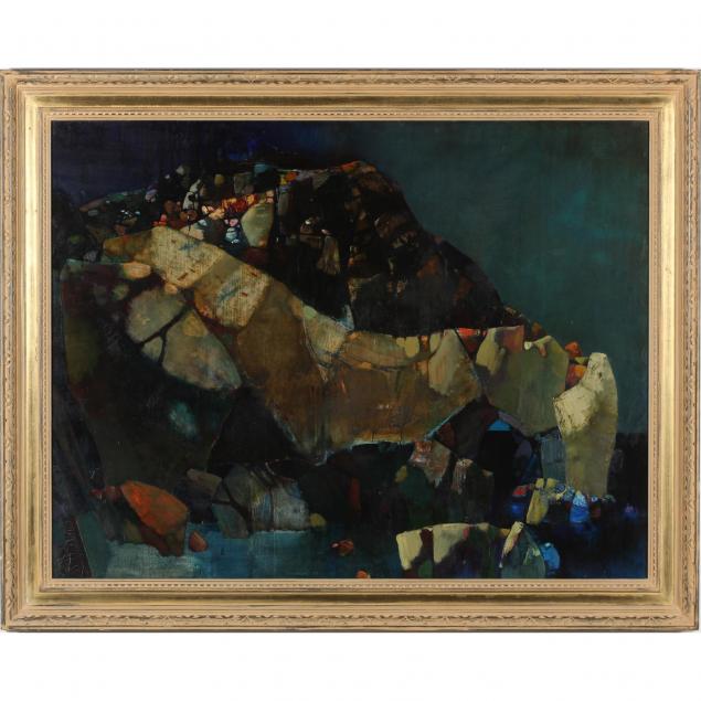 leonardo-cremonini-italian-1925-2010-i-rochers-dans-la-nuit-i