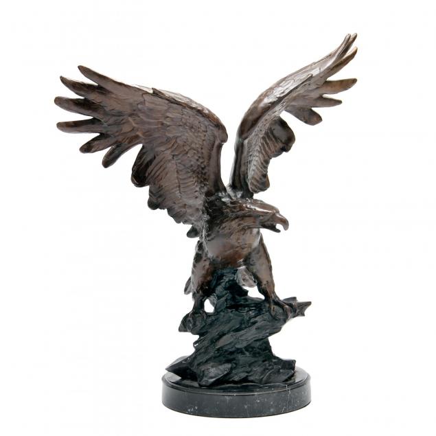 cast-bronze-eagle-with-spread-wings