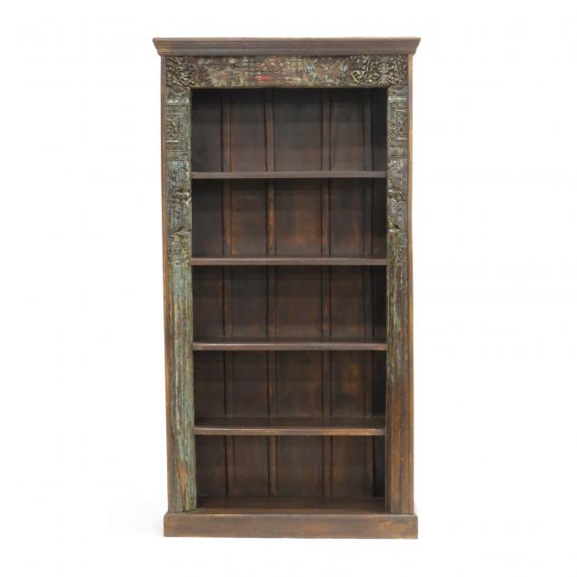 southeast-asian-carved-and-painted-architectural-bookcase