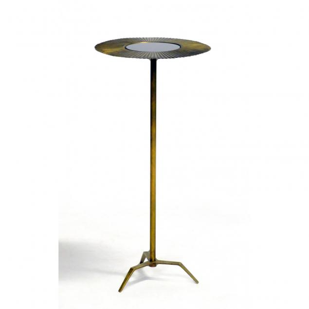 modernist-brass-and-glass-drink-stand