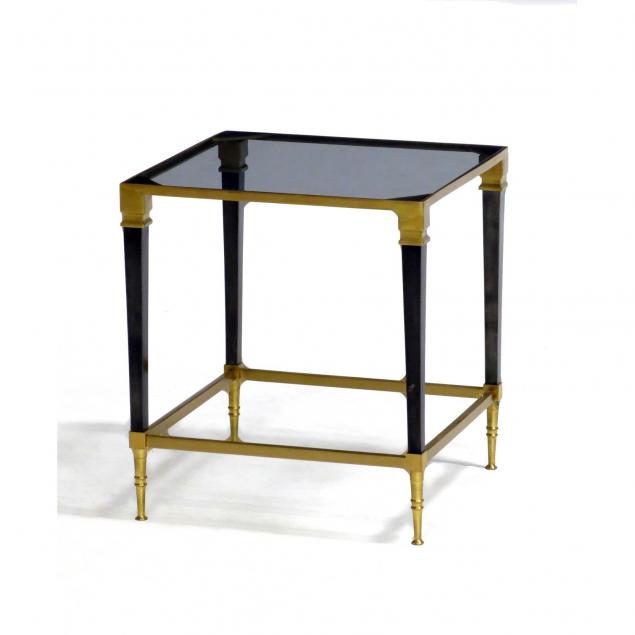 modernist-brass-and-gunmetal-steel-side-table